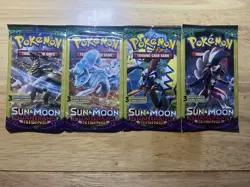 Pokemon Sun & Moon Guardians Rising Booster Mini Packs Lot 4 Packs 3 Cards Each - Image 1