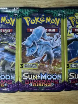 Pokemon Sun & Moon Guardians Rising Booster Mini Packs Lot 4 Packs 3 Cards Each - Image 3