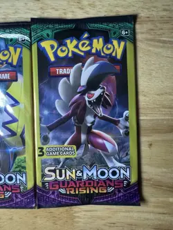 Pokemon Sun & Moon Guardians Rising Booster Mini Packs Lot 4 Packs 3 Cards Each - Image 5