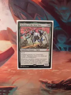 MTG Kodama of the West Tree Kamigawa Neon Dynasty Mythic Creature Regular Card - Image 1