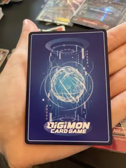 Aldamon SR AD1-002 Digimon TCG Card NM - Image 2