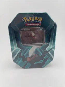 Darkrai 2024 Pokemon TCG Tin Brand New Sealed w/ 3 foil cards, 3 booster packs - Image 1
