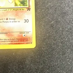 Pokemon TCG: Ponyta 64/82 Team Rocket 1st Edition WOTC - NM - Image 5