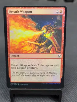 Magic The Gathering - CLB Baldur's Gate - Breath Weapon - FOIL - Image 1