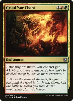 Gruul War Chant [Conspiracy: Take the Crown] Magic MTG - Image 1