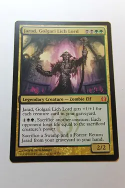 MTG Jarad Golgari Lich Lord x1- -Return to Ravnica-Lightly Played - Image 1