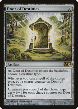 Door of Destinies #208 (MP) Magic 2014 M14 Magic MTG - Image 1