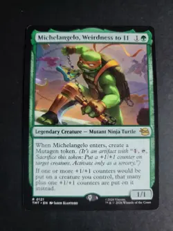 Michelangelo, Weirdness to 11 Rare MTG Ninja Turtles - Image 1