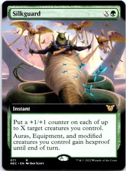 Silkguard (Extended Art) Commander: Kamigawa: Neon Dynasty, 71 NM - Image 1