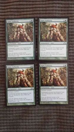 Magic: the Gathering / MtG Alpha Authority x4 Gatecrash - Image 1