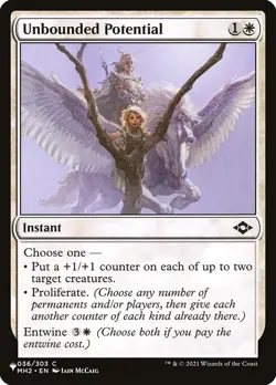 Unbounded Potential - The List Reprints - C - #036/303 - NM - Image 1