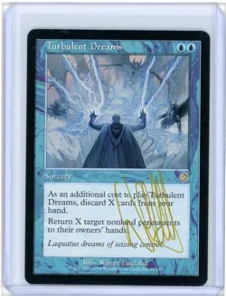 Turbulent Dreams Torment Rare Signed Artist Proof MTG - Image 1