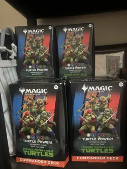 Magic: The Gathering | Teenage Mutant Ninja Turtles - Commander Deck l Lot Of 6 - Image 1