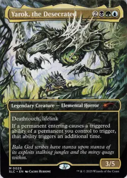 Yarok, the Desecrated - Secret Lair Encyclopedia of Magic - 25 - NM - Image 1