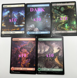 MtG - Lorwyn Eclipsed - Choose Your Lot - Full Art Land Sets - Image 3