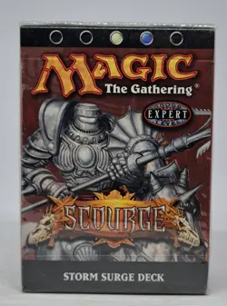 MTG Scourge Storm Surge English Magic the Gathering Sealed Theme Deck - Image 1