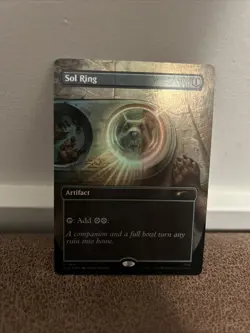 1x Sol Ring (with Dogmeat Art), Foil - Fallout Secret Lair 2467, Magic MTG NM - Image 2