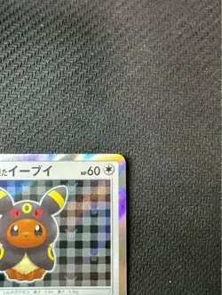 Pokemon Card Eevee Umbreon Poncho Wearing Promo 141/SM-P from Japan - Image 3