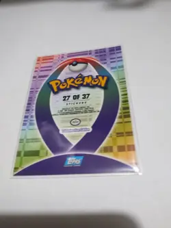 Topps Pokemon Johto League Champions Sticker Chase Card #236 Tyrogue 27 of 37 - Image 2