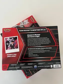 Pokemon TCG Team Rocket's Mewtwo ex Box Sealed New (LOT OF 2) - Image 2