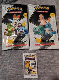 Pokemon 25th Anniversary First Partner Packs GALAR & KANTO Jumbo PLUS Gen Mills! - Image 1