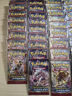 Pokemon XY Breakthrough Booster Pack Lot Of 35 Read Description for more Details - Image 3
