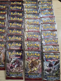 Pokemon XY Breakthrough Booster Pack Lot Of 35 Read Description for more Details - Image 4