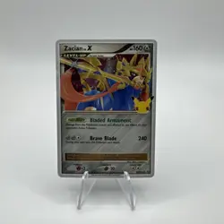 2019-2023 Pokemon SWSH Black Star Promos Zacian LV.X #SWSH135 - Image 1