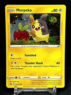 Pokemon - Morpeko - Black Star Promo Holo - 2020 SWSH031 - NM/M - Image 1