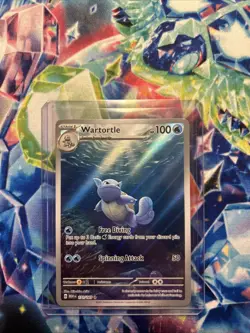 Pokemon TCG Wartortle 171/165 Scarlet & Violet 151 Illustration Rare Near Mint - Image 1