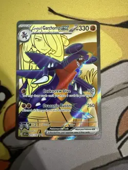 Pokemon TCG SV10 Cynthia's Garchomp ex # 215 / 182 Ultra Rare Near Mint - Image 1