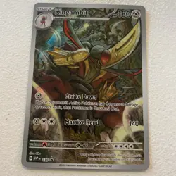 Kingambit SVP130 Illustration Rare Black Star Promo 130 S & V (NM) Pokemon - Image 1