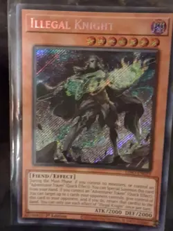 Yugioh! Illegal Knight - DIFO-EN023 - Secret Rare - 1st Edition English - Image 1