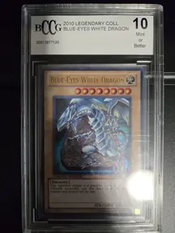 2010 LEGANDARY COLL. BLUE-EYES WHITE DRAGON BCCG MINT 10 YuGiOh🔥 - Image 1