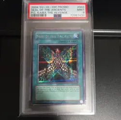 Yugioh Seal of the Ancients Secret Rare Promo PCK-003 Psa 9 Mint - Image 1