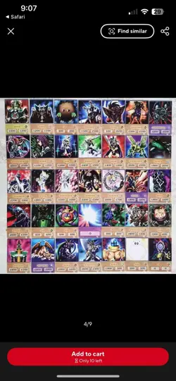 Yu-Gi-Oh Anime Cards Blue Eyes Dark Magician Exodia Obelisk Slifer Ra Yugioh - Image 4
