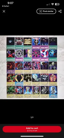 Yu-Gi-Oh Anime Cards Blue Eyes Dark Magician Exodia Obelisk Slifer Ra Yugioh - Image 5