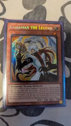 Yugioh 1X NM Kaibaman the Legend - DUAD-EN021 - Secret Rare 1st Edition - Image 1
