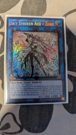 Yugioh 1X NM Sky Striker Ace = Zero - DUAD-EN049 - Secret Rare 1st Edition - Image 1