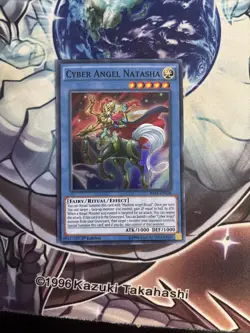 (YCL) Yugioh Raging Tempest Cyber Angel Natasha RATE-EN036 1st VLP - Image 1