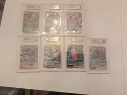 Pokemon BGS Japanese TCG GX Tag Team 7 Card Lot - Image 5