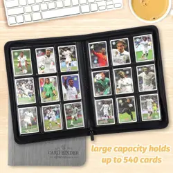 Trading Card Binder, Card Collection Binder Album Folder with 540 Side Loadin... - Image 5