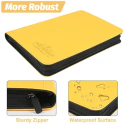 Trading Card Binder, Card Collection Binder Album Folder with 540 Side Loadin... - Image 2