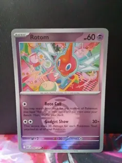 Rotom (Dusk Ball Pattern) 092/217 Reverse Holo Pokemon TCG NM ASC - Image 1