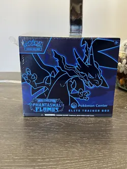Pokemon TCG Mega Evolution Phantasmal Flames Pokemon Center Elite Trainer Box - Image 1