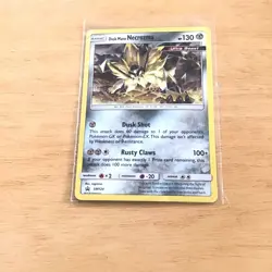 Pokemon TCG Dusk Mane Necrozma SM124 Promo Ultra Beast Basic Holo English - Image 1