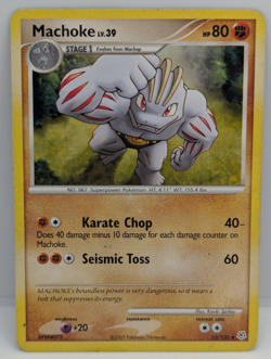Machoke 53/130 Diamond and Pearl Regular LP Pokemon - Image 1