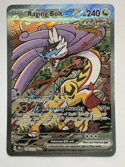 Pokemon TCG Raging Bolt ex Special Illustration Rare 166/131 Near Mint - Image 1