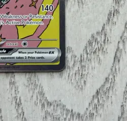 Cornerstone Mask Ogerpon ex 160/131 Hyper Rare Gold Pokemon Surging Sparks NM - Image 3