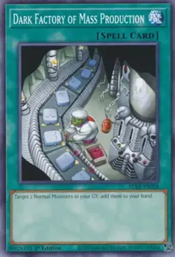 Yugioh! Dark Factory of Mass Production - STAX-EN028 - Common - 1st Edition Near - Image 1